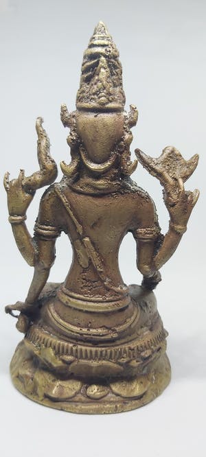 Brons (Onbekend) - Antieke Shiva in Verada Mudra houding 1890 kopen? Bied vanaf 85!