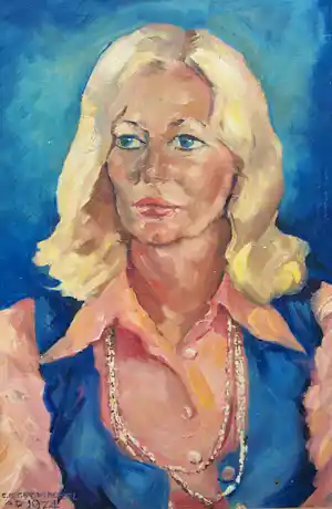 Cees Graswinckel - Portret van een blonde vrouw kopen? Bied vanaf 75!