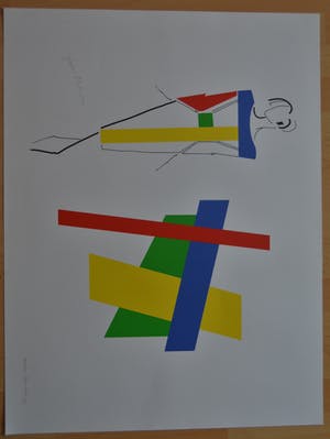 Bob Bonies - Zonder titel, in samenwerking met Frans Molenaar kopen? Bied vanaf 110!