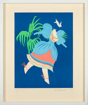 Robert Indiana - “Angel More” - gesigneerd & genummerd, uit de serie Mother of Us All kopen? Bied vanaf 490!