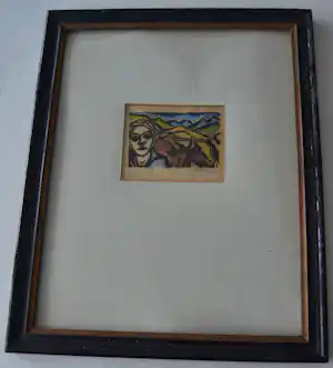 Jo Bezaan - Zonder titel verkocht voor € 40!