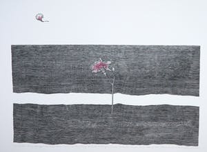 Wilbert Vaessen - Litho, Van een bloem kan je nog zeggen (...) kopen? Bied vanaf 20!