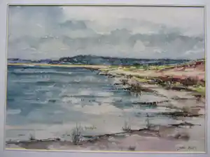 Jan Bom - Aquarel - Loosdrechtse plassen kopen? Bied vanaf 100!