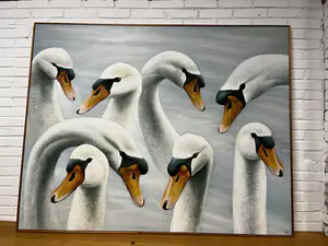 De Kunstfabriek - Acht zwanen kopen? Bied vanaf 500!
