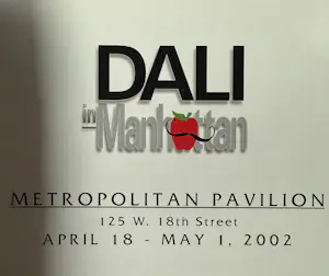 Salvador Dali - "Dali in Manhattan". With a very large collection of Dali's works. kopen? Bied vanaf 29!
