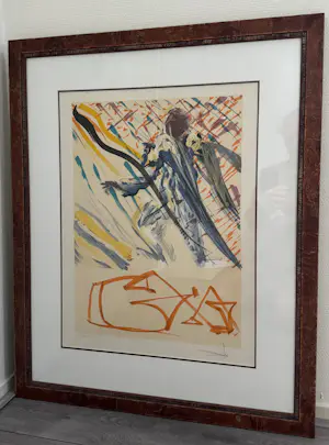 Salvador Dali - Litho Les Vitraux: LA PAROLA DIVINA kopen? Bied vanaf 650!