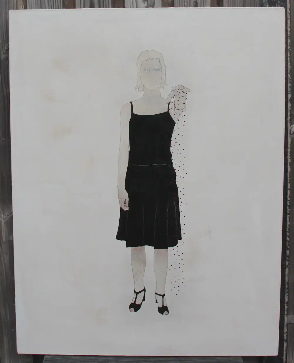 Yves Velter - Olieverf op doek: "Grouth" - 2007 (groot werk!) kopen? Bied vanaf 1750!
