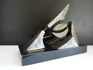Brons (Onbekend) - Abstracte voorstelling in brons. kopen? Bied vanaf 75!