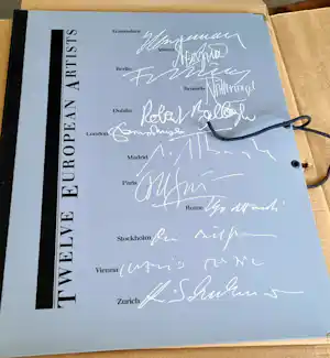 Jeroen Henneman - 'Twelve European Artists' (Henneman en andere kustenaars) verkocht voor € 213!