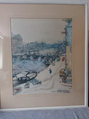Jacob Kuijper - Amstelbrug- Amsterdam kopen? Bied vanaf 125!