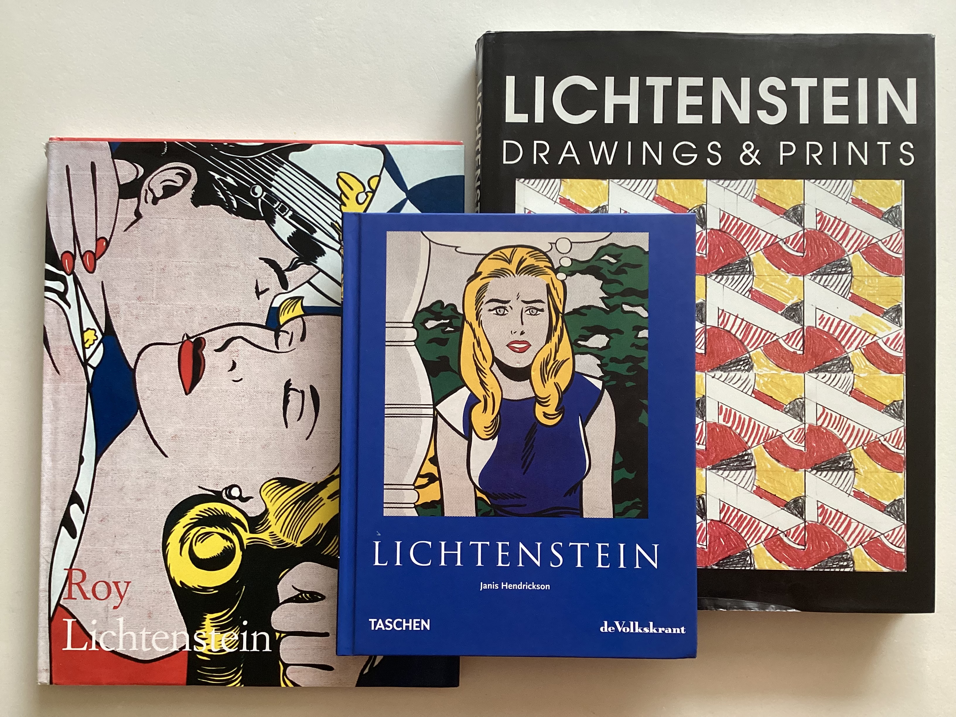 Roy Lichtenstein - Set van 3 kunstboeken kopen? Bied vanaf 60!
