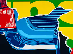Fritz Köthe - Signierter Original Siebdruck von 1968 - Pop Art - nur 30 Ex. - sehr rar kopen? Bied vanaf 220!