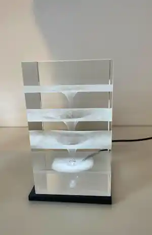 Thomas Lemke - Unique glasobject verkocht voor € 471!
