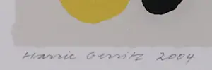 Harrie Gerritz - Set van 2 zeefdrukken - Ingelijst kopen? Bied vanaf 100!
