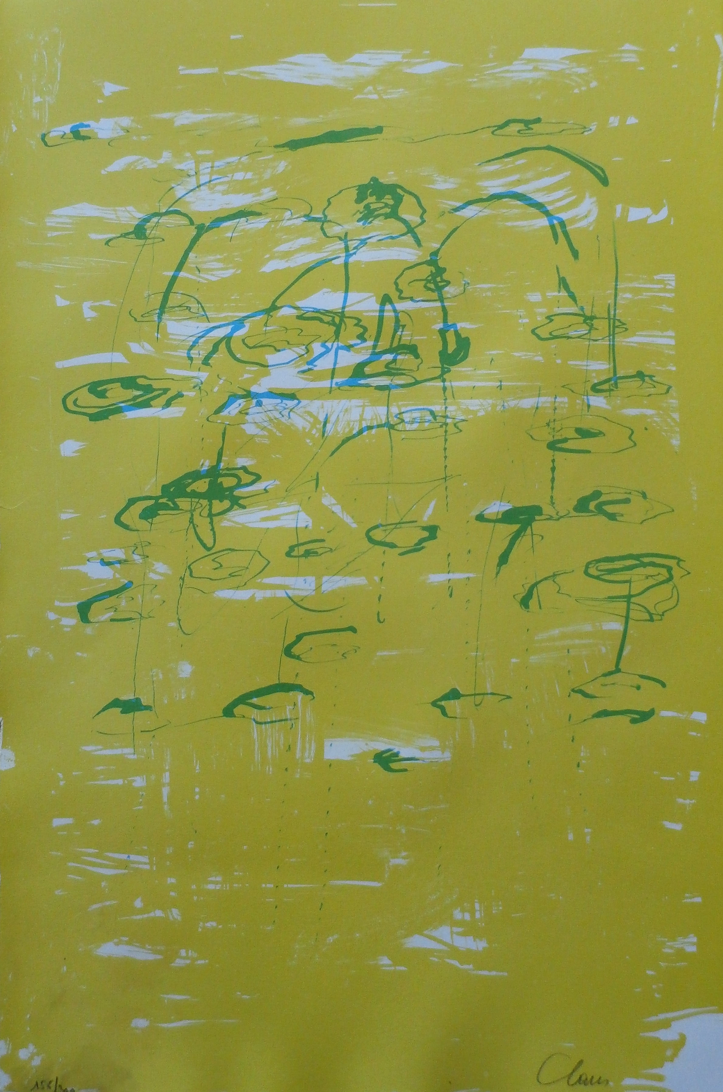 Hugo Claus -  litho: Fuga (lente 1) - 1979 kopen? Bied vanaf 50!