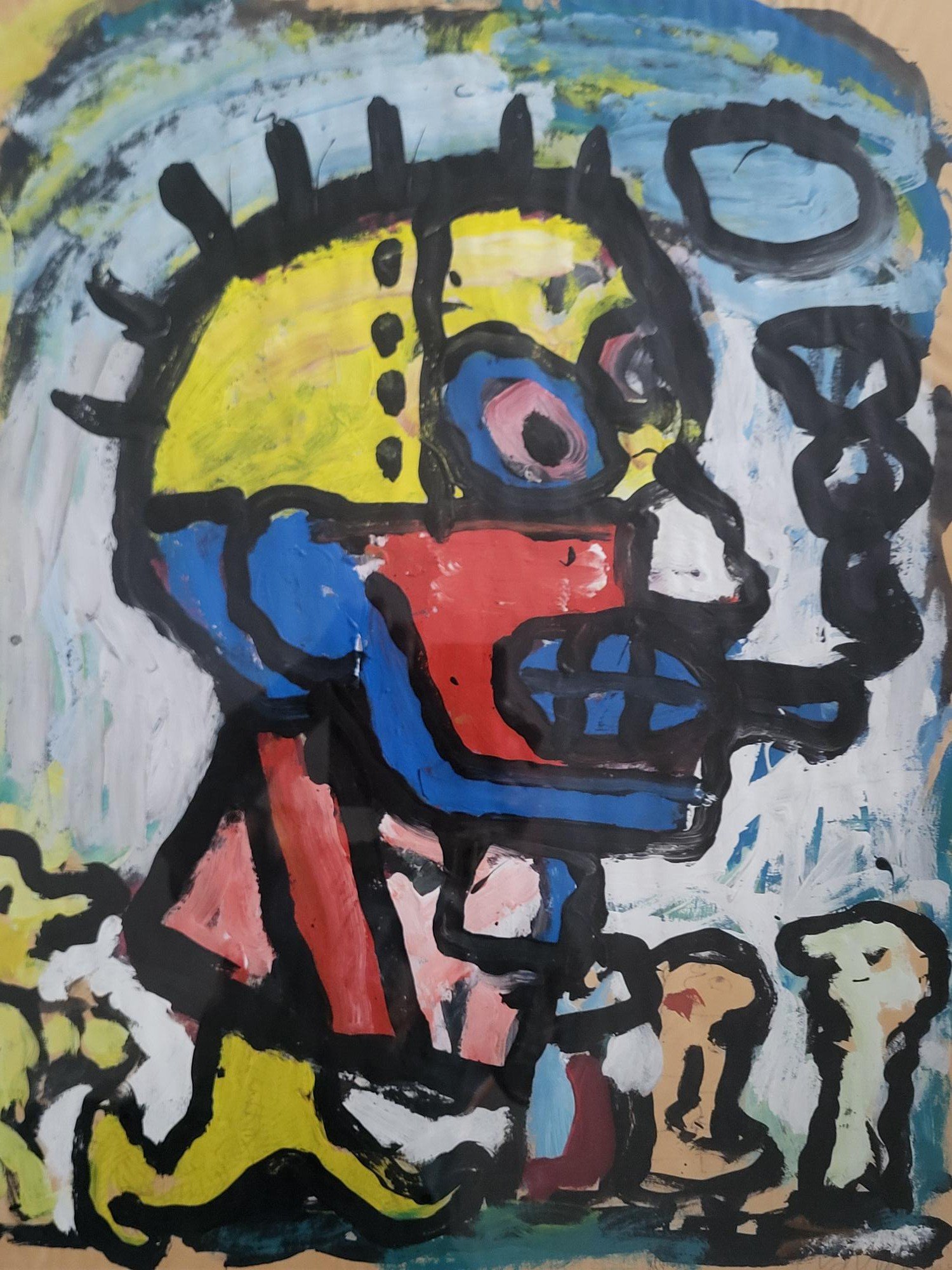 Peter Klashorst - Rokend figuur. kopen? Bied vanaf 149!