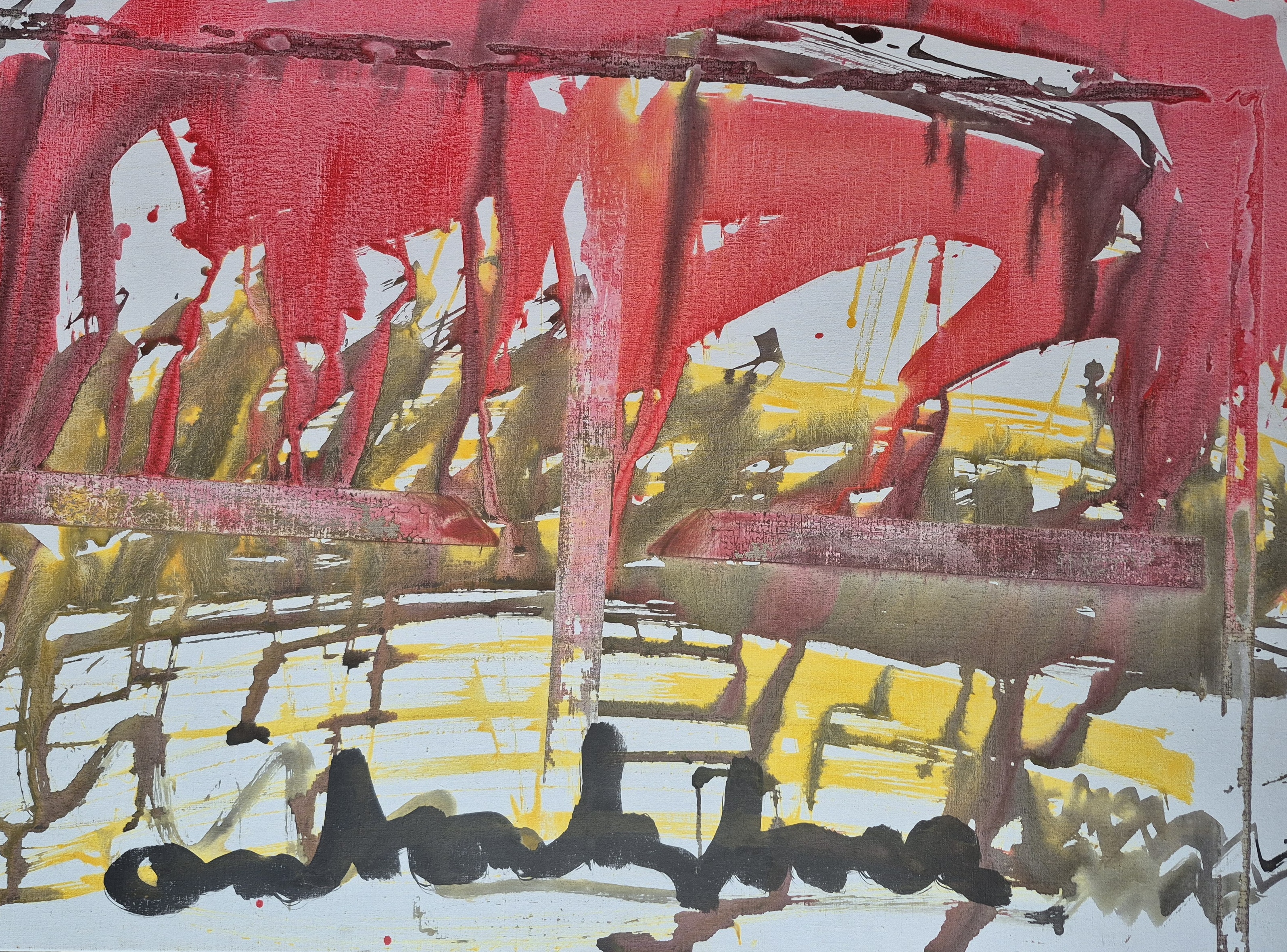 Anton Heyboer - Acryl op doek, gesigneerd m.o. kopen? Bied vanaf 275!