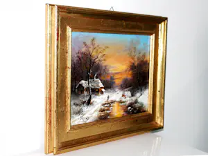 Jan Petrus Sentz - Ölgemälde auf Leinwand * 100% ORIGINAL - signiert kopen? Bied vanaf 400!