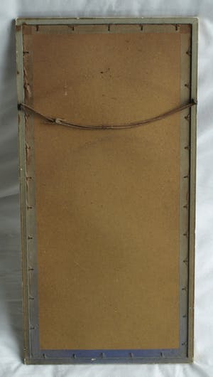 Niet of onleesbaar gesigneerd - Ingelijste gouache, Landschap – gesigneerd (Du Chattel?) - oud - kopen? Bied vanaf 1!