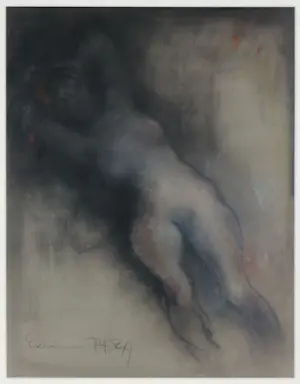 Clemens Pasch - Pastel en krijt, Naakt - Ingelijst kopen? Bied vanaf 70!