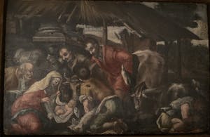 Niet of onleesbaar gesigneerd - De aanbidding der Herders kopen? Bied vanaf 1!
