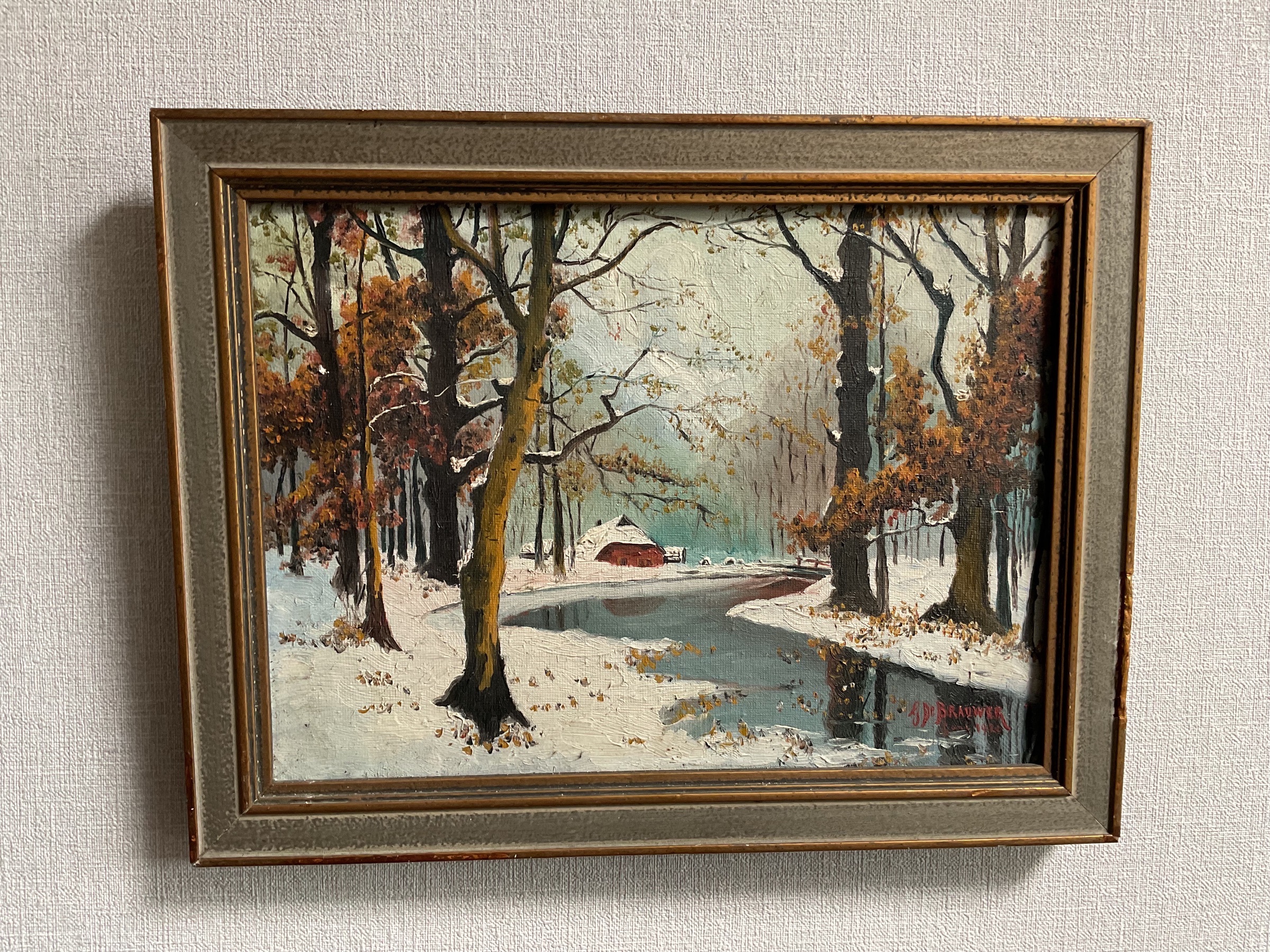 Georges De Brauwer - Winter in Vlaanderen. kopen? Bied vanaf 20!