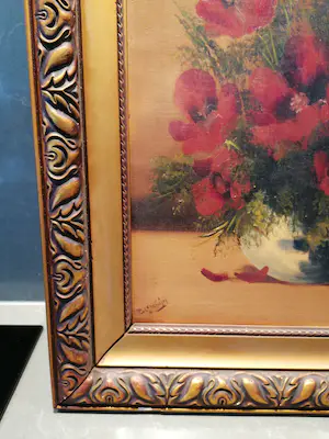 Niet of onleesbaar gesigneerd - Klaprozen in vaas kopen? Bied vanaf 1!