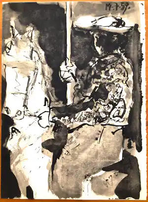 Pablo Picasso - Lithographie - 1959 - From: "Toros y Toreros" - 150 copies - Perfect condition kopen? Bied vanaf 110!