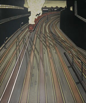 Bruno Vekemans - Litho, Le train kopen? Bied vanaf 100!