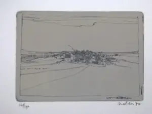 Willem van Malsen - gesigneerde litho - Prent 190 kopen? Bied vanaf 50!