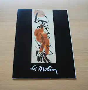 Lei Molin - Bijzondere uitgave n.a.v. een tentoonstelling bij Galerie Wolf Düsseldorf 1988 verkocht voor € 30!