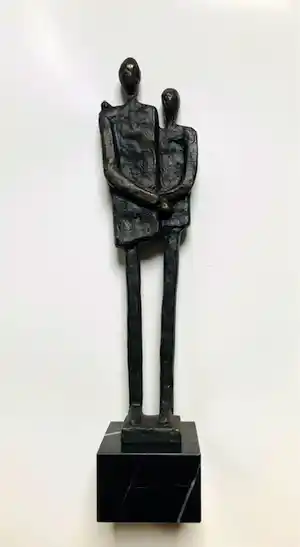 Jos Gielen - Vriendschap - Brons verkocht voor € 130!
