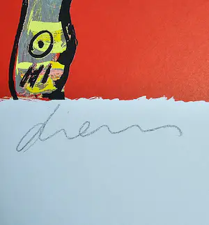 Peter Diem - Cow - handgesigneerd - 250 ex. kopen? Bied vanaf 49!