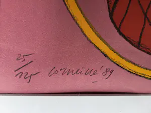 Corneille - litho 25/125, gesigneerd linksonder - 1989 kopen? Bied vanaf 249!