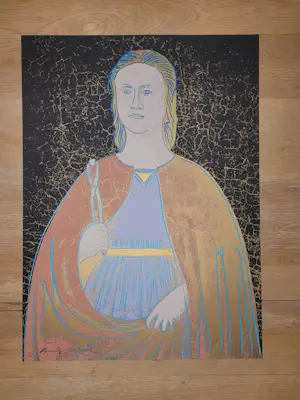 Andy Warhol - Saint Apollonia (F&S II.332) - 1984 - 79/250 kopen? Bied vanaf 12900!