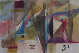 Niet of onleesbaar gesigneerd - Lot, Divers Abstract Werk kopen? Bied vanaf 1!