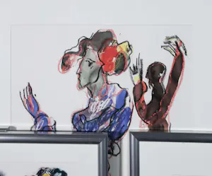 Jan Sierhuis - Lot van 7 ingelijste werken (waarvan een ets en giclées) kopen? Bied vanaf 200!