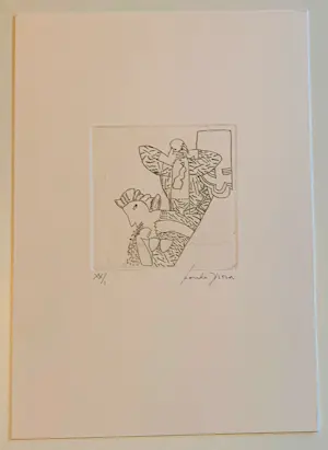 Bouke Ylstra - 2 etsen + boek- 1992 kopen? Bied vanaf 70!