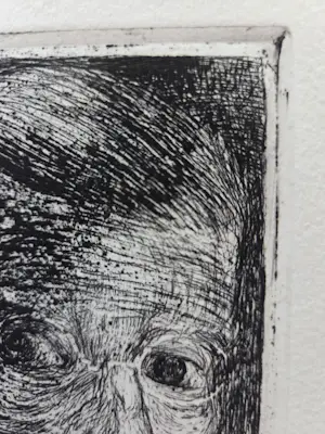 Jan Mankes - Zelfportret met lorgnet. kopen? Bied vanaf 139!