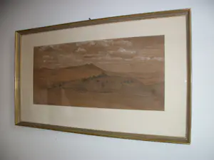 Gustav Schönleber - Hügelige Landschaft kopen? Bied vanaf 490!