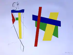 Bob Bonies - & Frans Molenaar: Modeontwerp 2x handgesigneerd & genummerd (1989) verkocht voor € 100!