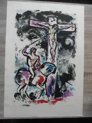 Emil Kotrba - Litho, zonder titel, werk uit 1968 kopen? Bied vanaf 35!