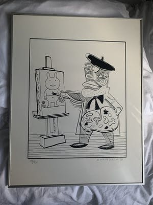 Kamagurka - Realisme op doek kopen? Bied vanaf 125!