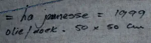Fon Klement - Olieverf op doek: La jeunesse - 1999 kopen? Bied vanaf 699!