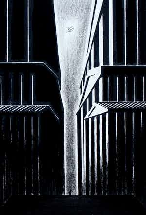 Jeroen Henneman - Litho: Het museum - 1990 verkocht voor € 99!