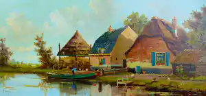 Albert Torringa - Polderlandschap verkocht voor € 115!