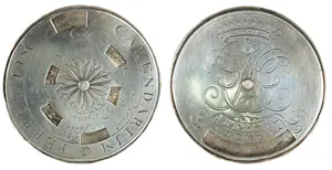 Zilveren eeuwigdurende kalender 'Calendarium Perpetuum' (ca. 1700) kopen? Bied vanaf 500!