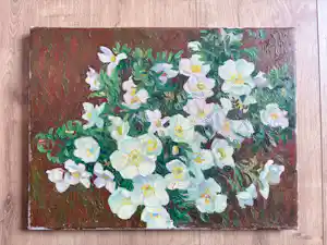 Ad Blok van der Velden - Wilde Rozen verkocht voor € 200!
