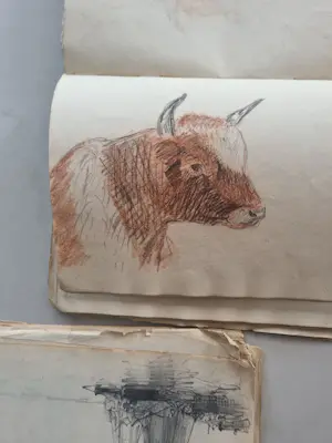 Abraham Hulk (sr.) - Schetsboeken kopen? Bied vanaf 350!
