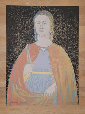 Andy Warhol - Saint Apollonia (F&S II.332) - 1984 - 79/250 kopen? Bied vanaf 12900!